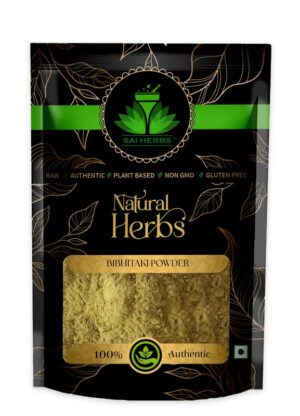 SAI HERBS Bibhitaki Siddha Powder - Thandrikai Siddha Powder - Beleric Siddha Powder - Pure & Natural