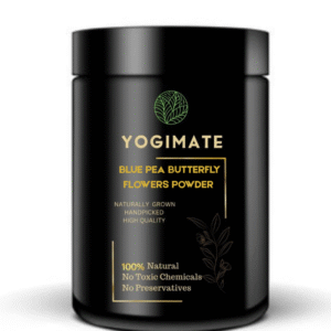 YOGIMATE Blue Pea Butterfly Flowers Churan - Caffeine Free Herbal Tea Churan - Pure & Natural