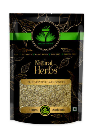 SAI HERBS Blue Vervain Leaves Siddha Powder - Good for Healthy Lifestyle, Supports Overall Wellness - Pure & Natural