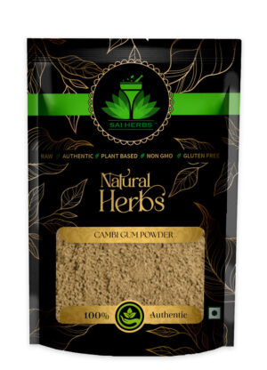 SAI HERBS Cambi Gum Powder - Good for Healthy Lifestyle, Supports Overall Wellness - Pure & Natural