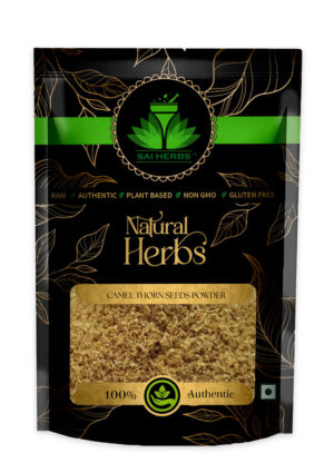 SAI HERBS Camel Thorn Seeds Powder - Good for Healthy Lifestyle, Supports Overall Wellness - Pure & Natural