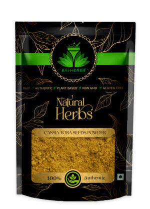 SAI HERBS Cassia Tora Seeds Unani Powder - Good for Healthy Lifestyle, Supports Overall Wellness - Pure & Natural