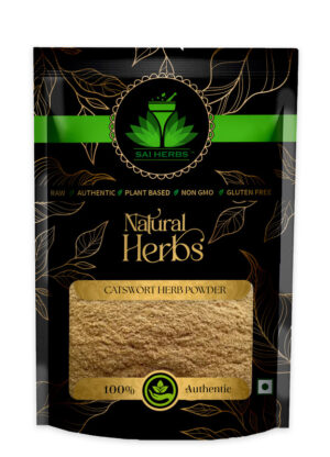 SAI HERBS Catswort Herb Churan - Catwort Herb Churan - Catmint Herb Churan - Good for Healthy Lifestyle, Supports Overall Wellness - Pure & Natural
