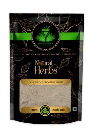 SAI HERBS Coltsfoot Flower Powder - Good for Healthy Lifestyle, Supports Overall Wellness - Pure & Natural