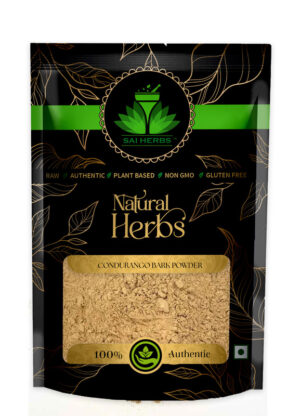 SAI HERBS Condurango Bark Siddha Powder  - Good for Healthy Lifestyle, Supports Overall Wellness - Pure & Natural