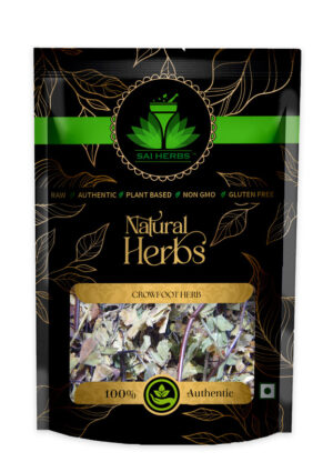 SAI HERBS Crowfoot Herb - Good for Healthy Lifestyle, Supports Overall Wellness - Pure & Natural (100 Grams)