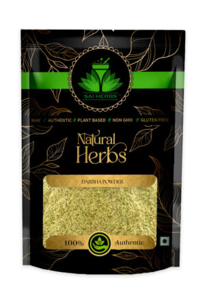 SAI HERBS Darbha Siddha Powder - Good for Healthy Lifestyle, Supports Overall Wellness - Pure & Natural