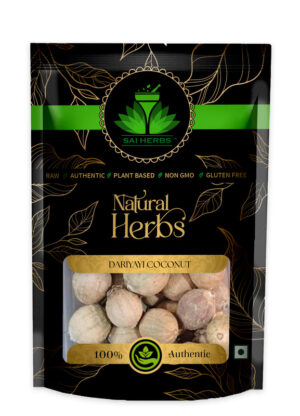 SAI HERBS Dariyayi Coconut - Good for Healthy Lifestyle, Supports Overall Wellness - Pure & Natural (100 Grams)