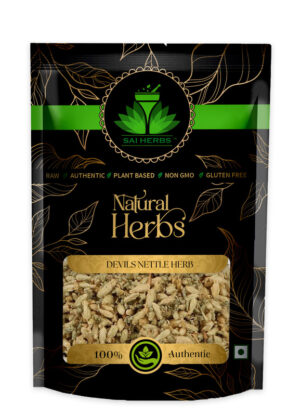 SAI HERBS Devils Nettle Herb - Good for Healthy Lifestyle, Supports Overall Wellness - Pure & Natural (100 Grams)
