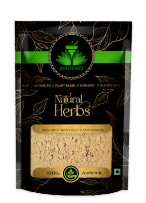 SAI HERBS Dioscoreae Hypoglaucae Rhizoma Unani Powder - Good for Healthy Lifestyle, Supports Overall Wellness - Pure & Natural