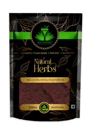SAI HERBS Original Dragon Blood Incense Powder - Good for Healthy Lifestyle, Supports Overall Wellness - Pure & Natural (100 Grams)