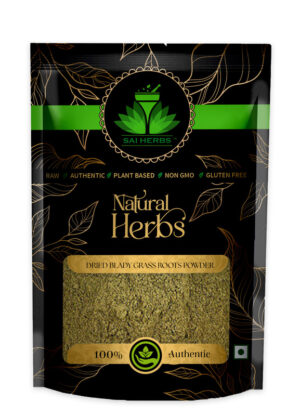 SAI HERBS Dried Blady Grass Roots Unani Powder - Good for Healthy Lifestyle, Supports Overall Wellness - Pure & Natural