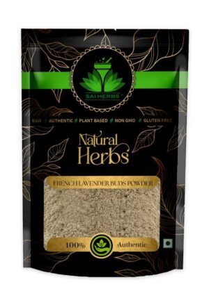 SAI HERBS French Lavender Buds Powder - Pure & Natural