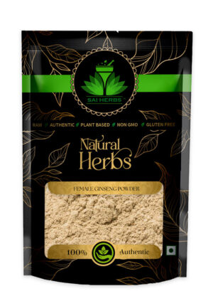 SAI HERBS Female Ginseng Churan - Good for Healthy Lifestyle, Supports Overall Wellness - Pure & Natural