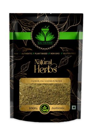 SAI HERBS Flor Blanca Herb Churan - Good for Healthy Lifestyle, Supports Overall Wellness - Pure & Natural