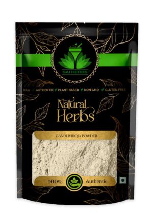 SAI HERBS Gandhviroja Powder - Good for Healthy Lifestyle, Supports Overall Wellness - Pure & Natural