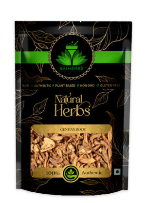 SAI HERBS Gentian Root - Good for Healthy Lifestyle, Supports Overall Wellness - Pure & Natural