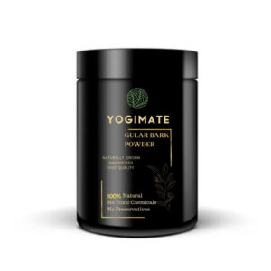 YOGIMATE Gular Bark Siddha Powder - Gular Chhal Siddha Powder - Gular Chaal Siddha Powder - Gular Chal Siddha Powder - Ficus Racemosa Siddha Powder - Pure & Natural