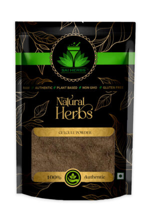 SAI HERBS Gulgulu Unani Powder - Good for Healthy Lifestyle, Supports Overall Wellness - Pure & Natural