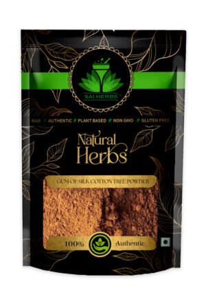 SAI HERBS Gum Of Silk Cotton Tree Unani Powder - Good for Healthy Lifestyle, Supports Overall Wellness - Pure & Natural