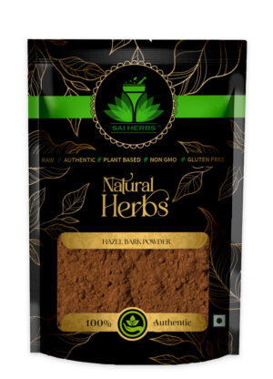 SAI HERBS Hazel Bark Siddha Powder - Good for Healthy Lifestyle, Supports Overall Wellness - Pure & Natural