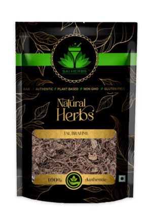 SAI HERBS Jal Brahmi - Neer Brahmi - Saraswati Leaves - Good for Healthy Lifestyle, Supports Overall Wellness - Pure & Natural (100 Grams)