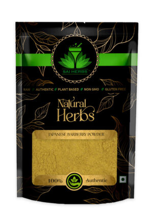 SAI HERBS Japanese Barberry Siddha Powder - Good for Healthy Lifestyle, Supports Overall Wellness - Pure & Natural