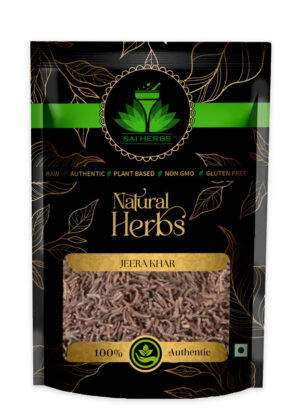 SAI HERBS Jeera Khair - Carum Carv - Good for Healthy Lifestyle, Supports Overall Wellness - Pure & Natural (100 Grams)