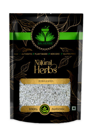 SAI HERBS Jeera Safed - Good for Healthy Lifestyle, Supports Overall Wellness - Pure & Natural (100 Grams)