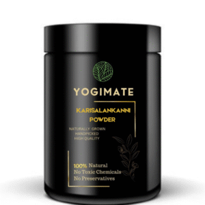 YOGIMATE Karisalankanni Powder - Bharangraj Powder - Pure & Natural