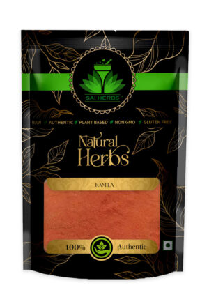SAI HERBS Kamila - Kamila - Kabela - Mallotus Philippinensis - Good for Healthy Lifestyle, Supports Overall Wellness - Pure & Natural