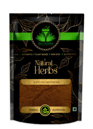 SAI HERBS Kattuvellari Powder - Good for Healthy Lifestyle, Supports Overall Wellness - Pure & Natural (100 Grams)