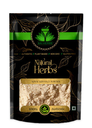 SAI HERBS Kovalkizhangu Powder - Good for Healthy Lifestyle, Supports Overall Wellness - Pure & Natural (100 Grams)