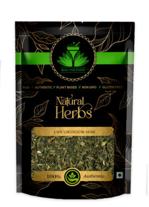SAI HERBS Lady's Bedstraw Herb - Good for Healthy Lifestyle, Supports Overall Wellness - Pure & Natural (100 Grams)