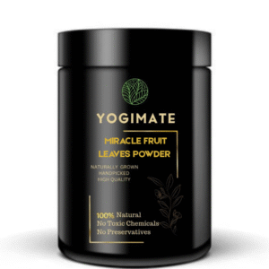 YOGIMATE Miracle Fruit Leaves Unani Powder - Gurrmaar Booti Leaves Unani Powder - Pure & Natural