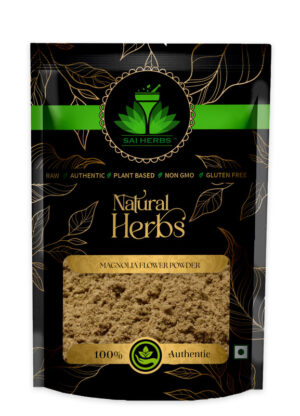 SAI HERBS Magnolia Flower Unani Powder - Good for Healthy Lifestyle, Supports Overall Wellness - Pure & Natural