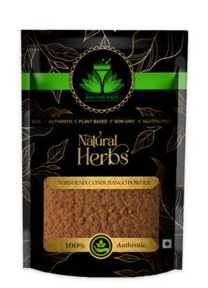 SAI HERBS Marsdenia Condurango Powder - Good for Healthy Lifestyle, Supports Overall Wellness - Pure & Natural