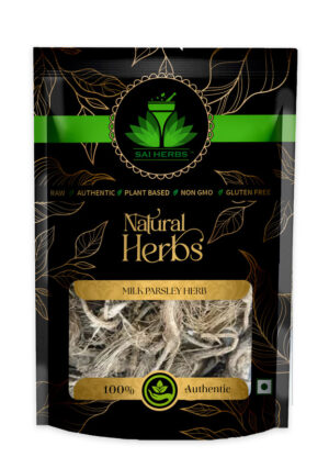 SAI HERBS Milk Parsley Herb - Good for Healthy Lifestyle, Supports Overall Wellness - Pure & Natural (100 Grams)