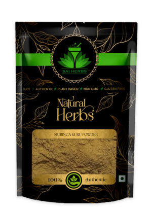 SAI HERBS Muringa Kuru Powder - Good for Healthy Lifestyle, Supports Overall Wellness - Pure & Natural (100 Grams)