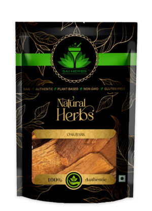 SAI HERBS Oak Bark | Quercus Bark | Pure & Natural