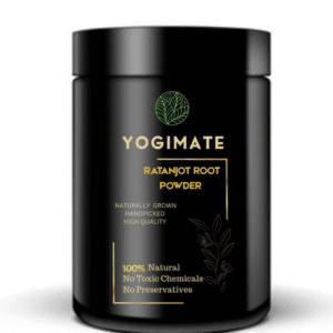 YOGIMATE Ratanjot Root Unani Powder - Alkanet Root Unani Powder - Ratanjyot Jadd Unani Powder - Pure & Natural