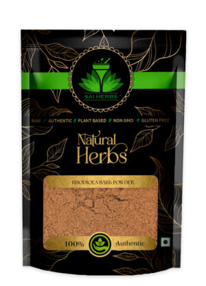 SAI HERBS Rhodiola Bark Siddha Powder - Good for Healthy Lifestyle, Supports Overall Wellness - Pure & Natural