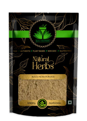 SAI HERBS Rock Moss Unani Powder - Good for Healthy Lifestyle, Supports Overall Wellness - Pure & Natural