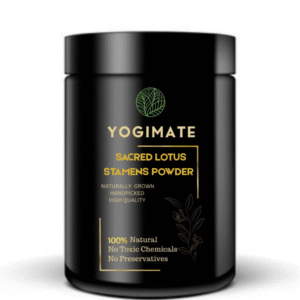 YOGIMATE Sacred Lotus Stamens Powder - Nelumbo Nucifera Aphrodisiac Powder - Indian Egyptian Lily Powder - Pure & Natural