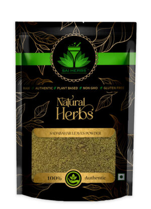 SAI HERBS Sadabahar Leaves Unani Powder - Vinca Rosea Unani Powder - Good for Healthy Lifestyle, Supports Overall Wellness - Pure & Natural