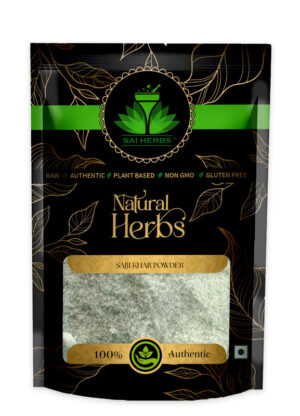 SAI HERBS Sajji Khar Churan - Good for Healthy Lifestyle, Supports Overall Wellness - Pure & Natural