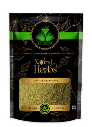 SAI HERBS Salvia Leaves Siddha Powder - Good for Healthy Lifestyle, Supports Overall Wellness - Pure & Natural