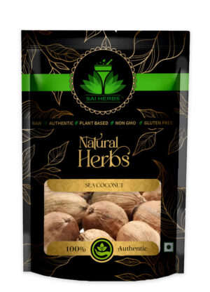 SAI HERBS Sea Coconut - Good for Healthy Lifestyle, Supports Overall Wellness - Pure & Natural (100 Grams)