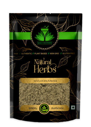 SAI HERBS Senna Pods Siddha Powder - Good for Healthy Lifestyle, Supports Overall Wellness - Pure & Natural