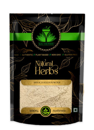 SAI HERBS Spinach Seeds Siddha Powder - Good for Healthy Lifestyle, Supports Overall Wellness - Pure & Natural
